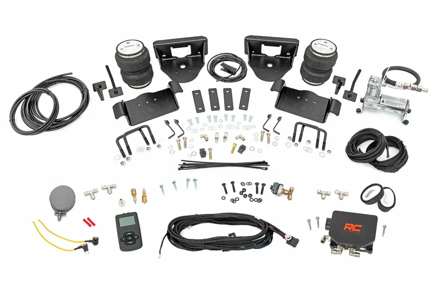 Fits Ford F-150(04-14) Air Spring w_compressor Wireless Controller 0-6_ 10008WC